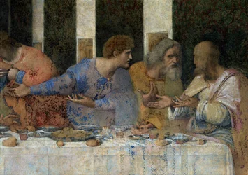 The Last Supper, 1495-97 (post restoration)